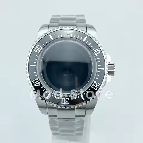 NEW 43.5mm 500m 50Bar WR DEEP SEA Homage Big Watch Case with Bracelet Compatible with ETA2824 / NH35