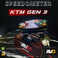 Speedometer Speedometer digital KTM Gen 3 PNP RX King Speedometer Digital Koso Mini Ktm Koso Mini Sp