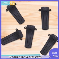 5pcs Walkie Talkie Back Belt Clip Practical 2-Way Radio Accessories for Baofeng BF-666S BF-777S BF-8