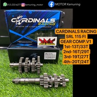 CARDINALS RACING GEARBOX SRL 115 Fl GEAR COMP V1 / CARDINALS RACING  RS150 GEAR COMP V2