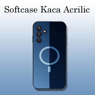 HP [KB-04] Acrylic Glass Softcase For Samsung A24 | Samsung A24 Case | Samsung A24 Softcase | Protec