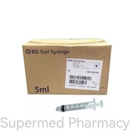 BD 5ml Syringe without Needle (Luer-Lok Tip) 100's (box)
