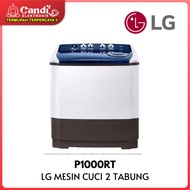 LG Mesin Cuci 2 Tabung Kapasitas 10 Kg P1000RT