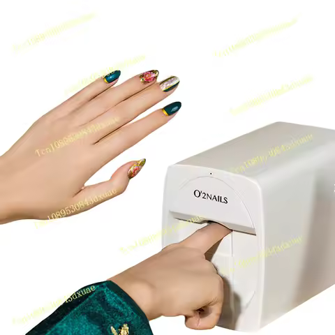 O2 Nails Mobile Nail Printer M1 3d Professional Digital and Flower Printer ArtPRO Nails Polish Print