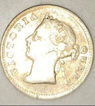 香港1895五仙（銀）