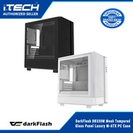 DarkFlash DB330M Mesh Tempered Glass Panel Luxury M-ATX PC Case