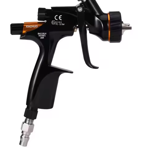 Professional DV1 HVLP plus Spray Gun 1.3mm B1+ Tip 600ml Cup Gravity Feed Clear Coat Sprayer for Aut