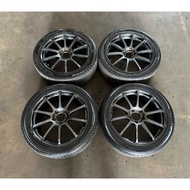 GENUINE ADVAN RACING RS JDM Sport Rim 18” 5X114.3 ET48 Made in Japan 🇯🇵