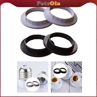 [PETSOLA] 2x Lamp Shade Rings Light Socket Rings Retainer Rings Easy Install Lamp Holder Rings Repla