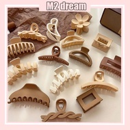 【READY STOCK】New Korean Style Hairpins Women’s Flower Hairpins Simple Temperament Shark Clips Fashio