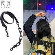 New Applicable Issey Miyake mini Bag Shoulder Strap Modified Bag Metal Chain Cross-body Shoulder Bag Strap Accessories Buy Separately