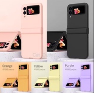 Samsung Z Flip 3保護殼 360度手機殼 糖果色 馬卡龍色 Phone Cse Cover
