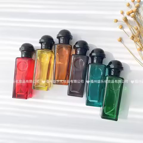 Perfume Dispenser Bottle Spray Bottle Glass Empty Bottle Colour Bottles 30ml Travel Portable High-gr