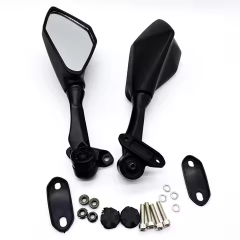 Motorcycle Rear View Mirror Racing Sport Bike Back Side Mirrors For Honda CB 599 919 400 CB600 HORNE
