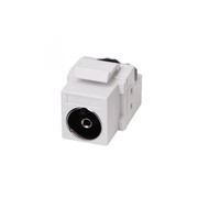 5PCS TV Coaxial Cable Module Jack Wall Plate Outlet for Ethernet/IP PC Material HD Digital TV Module