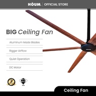 HOUM Motor 9 Speed Aluminium Blades Big Ceiling Fan (10/6") BCF106