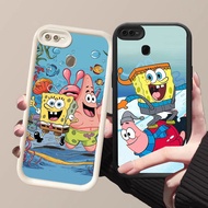 HK-64 Patrick Star Shockproof Casing for Black and White Silicone OPPO Realme A7 A5S F7 2 A12 A12s F