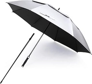 G4Free Vented UV Golf/Beach Umbrella 68" Arc, Auto Open Oversize Extra Large Windproof Sun Shade Rai