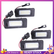 【HOT SALE】 4X License Number Plate LED Light Lamp for  A4 A5 Q5 S5 TT 08-13 Error Free