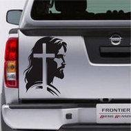 CUTTING STICKER JESUS CROSS QUALITY JESUS CROSS LUGGAGE STICKER