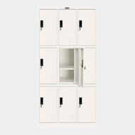 ตู้ล็อคเกอร์เหล็ก 9 ช่อง รุ่น CLK-9 ไอคอนิค
