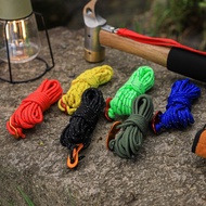 4mm Thickened Tent Wind Rope Canopy Outdoor Camping Reflective Wind Rope 3mm Multi-Functional Wind Rope Buckle Tent tali