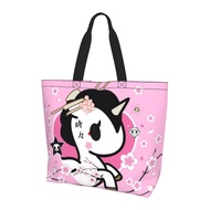 Tokidoki Ladies Canvas Tote Bag Shoulder Bag Large Capacity Versatile Messenger Bag Casual Shopping Bag Handbag