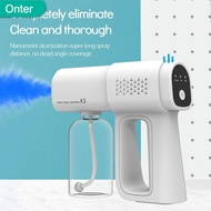 Atomizer Spray Gun 350ml/800ml Wireless Rechargeable Disinfection Spray Nano Thermometer