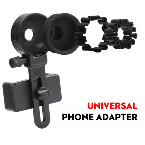 Datyson 5P9897S Phone Adapter Universal Cell Phone Mount For Binoculars, Monocular, Microscope, Spot