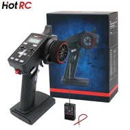 Hotrc Hot Rc CT-6A CT6A CT 6A 4-9V 2.4GHz 6CH Pemancar F-06A F06A PWM Penerima Untuk Kereta/Kapal/Ta