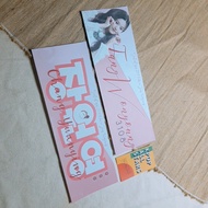 SET of 2 Slogans (Binner) on A4 paper 10x30cm, 2 sides - Printed on demand