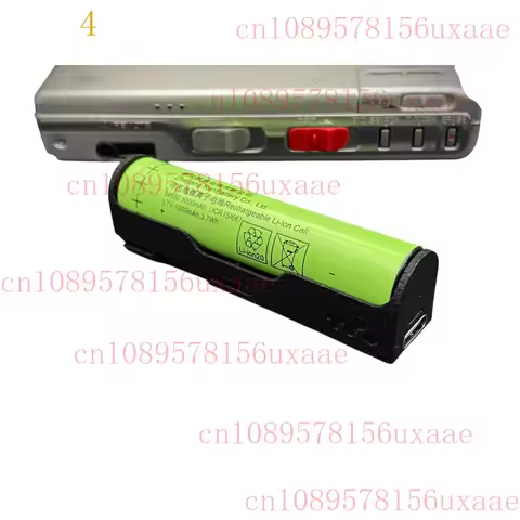 USBC 1000mAh Battery Case Attachment For SONY MD MZ-R50 R5ST LIP-8