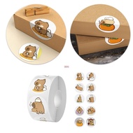 seng Animal Sticker Capybara Sticker Reward Sticker Decorative Sticker Round Sticker