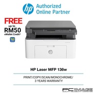 HP Laser MFP 136w Printer
