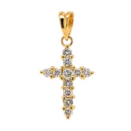 0.25 ct Diamond Cross Pendant 11360-2
