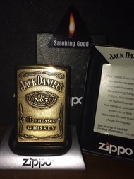 ZIPPO JACK DANIELS BRASS EMBLEM 254BJD.428