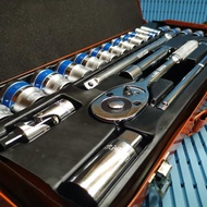 SOCKET SET 1/2" DR 8 - 32mm 24pcs 6PT GATE GERMANY