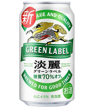 麒麟淡麗GREEN LABEL啤酒 (24入)