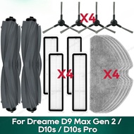 Compatible for Dreame D9 Max Gen 2/ Dreame D10s Pro / D10s Robot Vacuum Accessories Main Brush Filte
