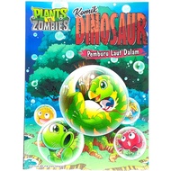 PLANTS VS ZOMBIES Malay Komik Dinosaur / PLANTS VS ZOMBIES 2 / Komik Dinosaur /G.APPLE STUDIO/Malay 