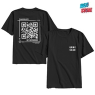 [COBA SCAN] Custom Kaos Desain Bisa Barcode Aesthetic Bisa pakai Effect Instagram foto Negatif / Cus