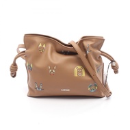 【二手】 LOEWE Futurist Cat Flamenco 迷你單肩包 A411FC2XAC 摩卡色皮革單肩包（女士）（全新）
