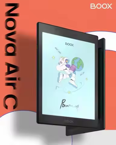 BOOX Nova Air C Advanced Color eReader with Kaleido Plus On-Cell,Color Version 7.8 E Ink Digital Pap