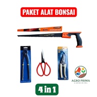 4 IN 1 BONSAI TOOL PACKAGE SHARP SAW BONSAI CLAMP MODIFIED BRANCH SCISSORS TWIG SCISSORS ONE SET OF 