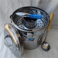 Large Meatball Steamer 30cm Stainless Steel Pot