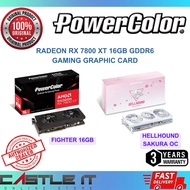 PowerColor Radeon RX 7800 XT 16GB GDDR6 Hellhound Sakura OC Gaming Graphic Card