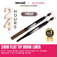 SILKYGIRL 24HR Flat Tip Brow Liner
