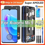 6.39'' AMOLED For Xiaomi Mi 9 LCD Display M1902F1G M1902F1A Touch Screen Digitizer Assembly Replacem