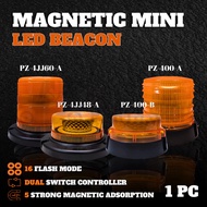 OAPC MAGNETIC LED STROBE BEACON LIGHT LED SAFETY FLASHING BEACON WARNING LIGHT