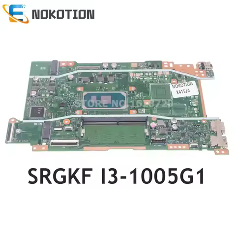 REV3.1 X415JA MAIN BOARD For ASUS X415JA X515JA Laptop Motherboard SRGKF I3-1005G1 With RAM 90NB0SR0
